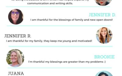 What We’re Thankful For…